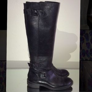 Below the Knee leather boots